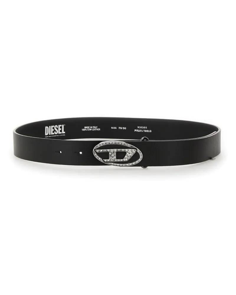 Diesel gürtel mit Logo Black