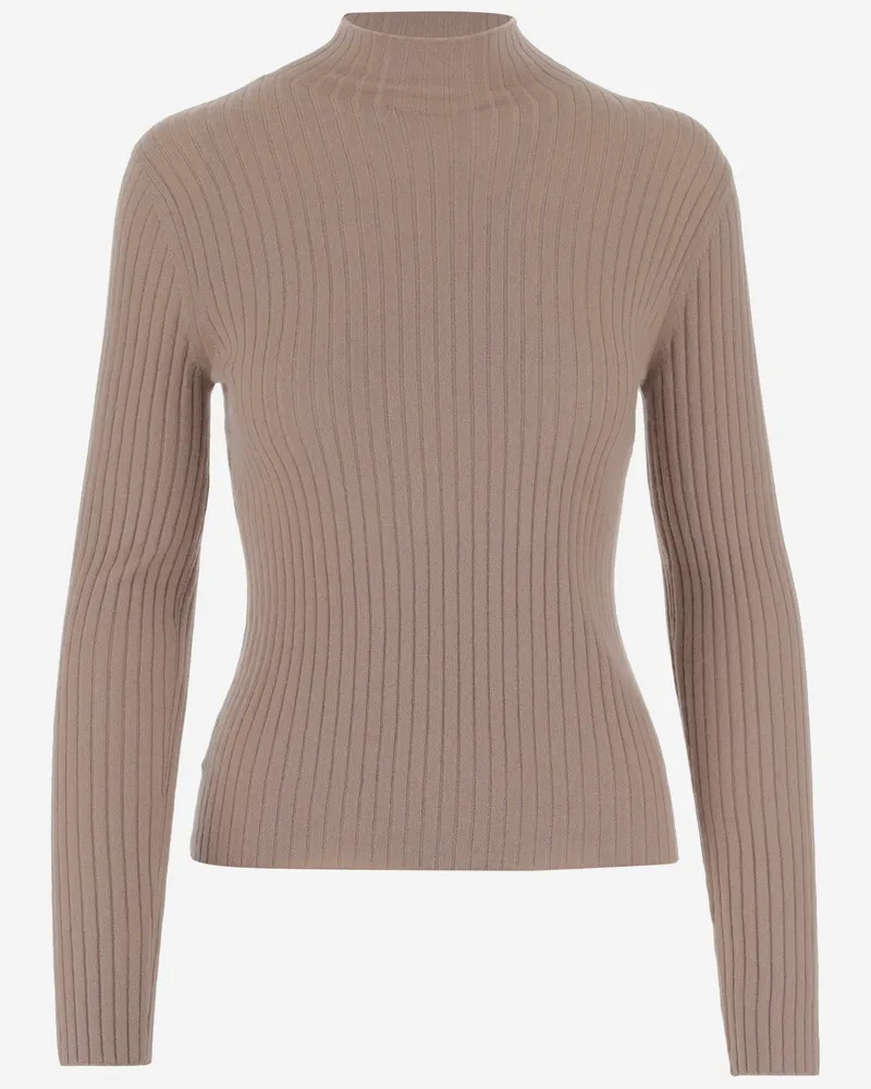 arch4 Cashmere Ripped Pullover Beige