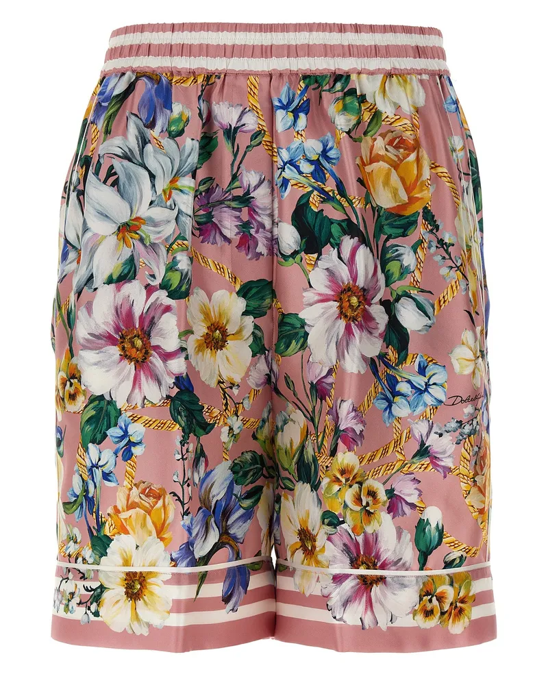 Dolce & Gabbana Floral Bermuda Shorts Multicolor