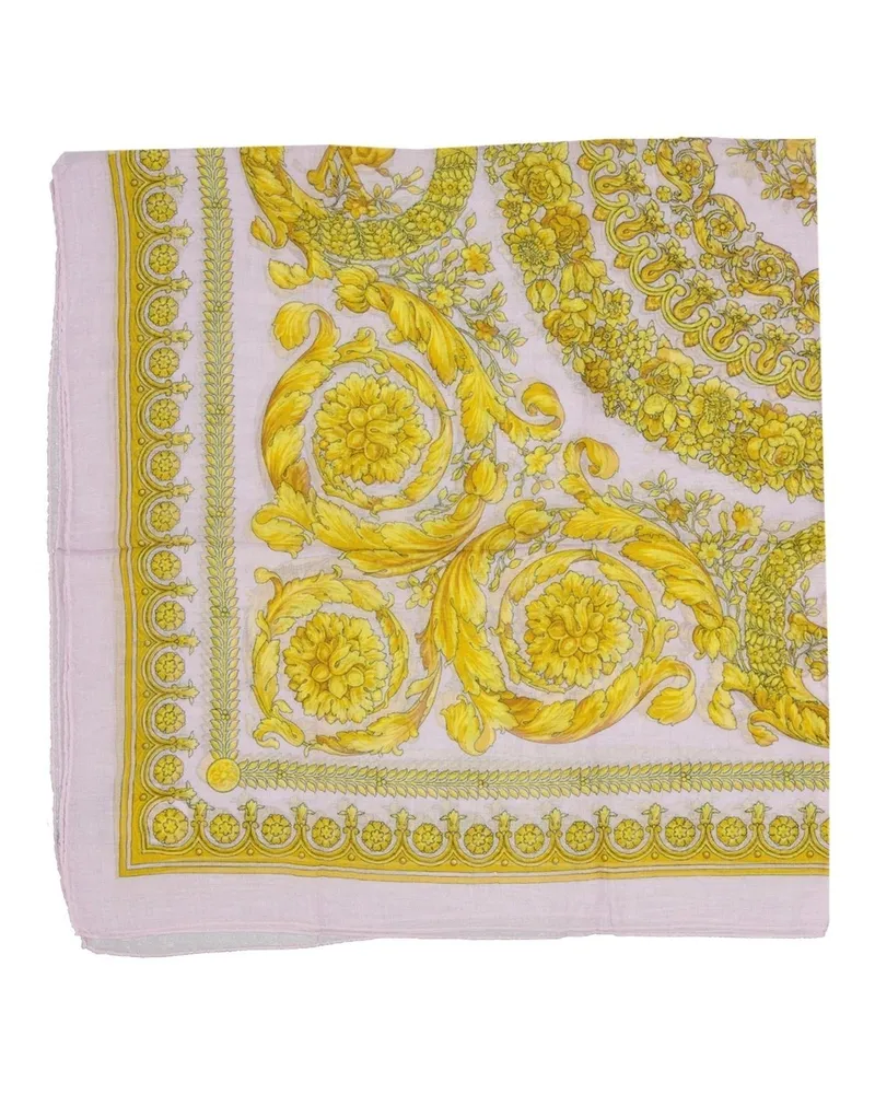 Versace Versace Foulard-Quadratschal Pink