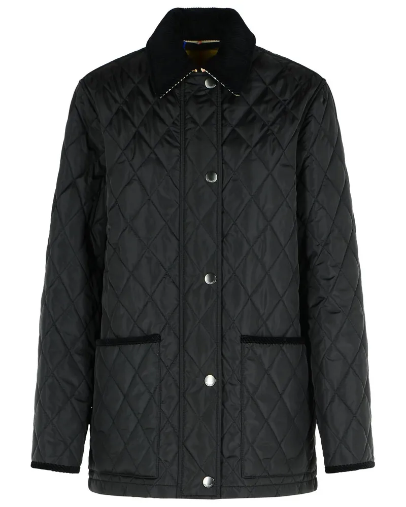 Burberry Broadway' schwarzer Polyamidjacke Black