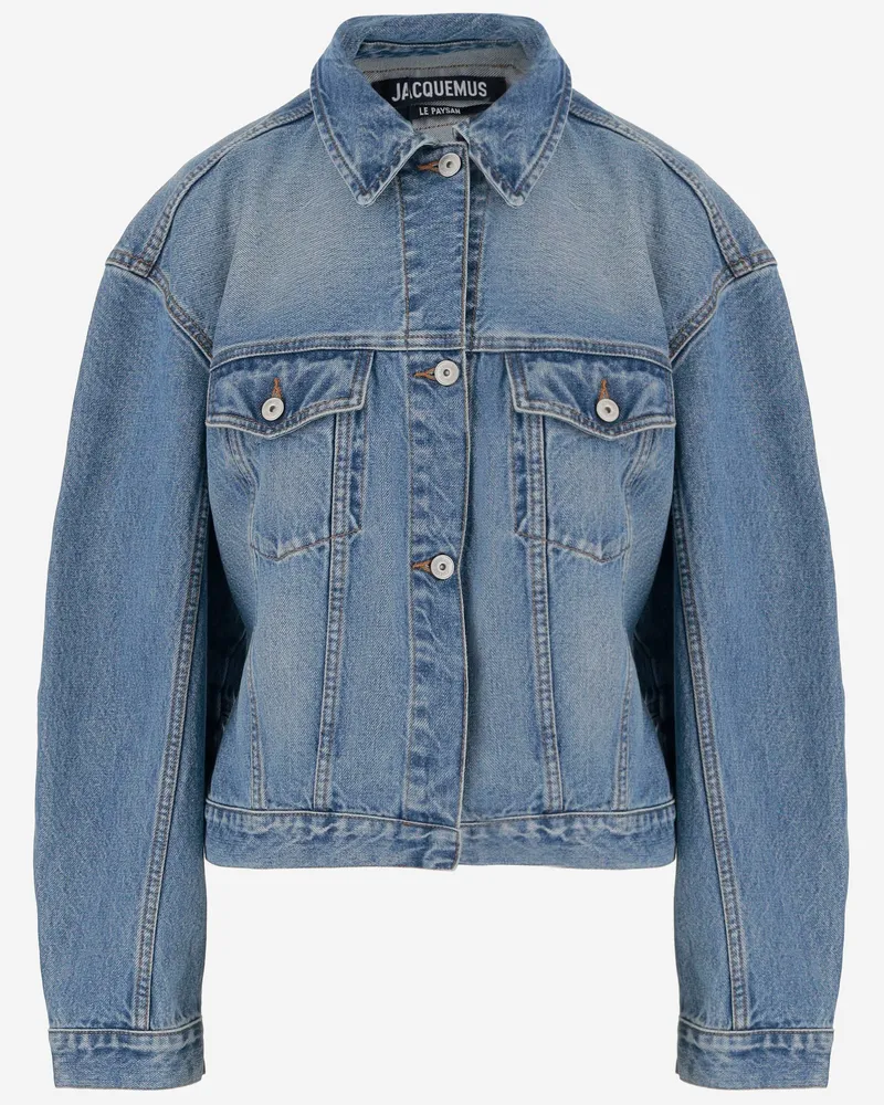 Jacquemus Cotton Denim Jacke Denim