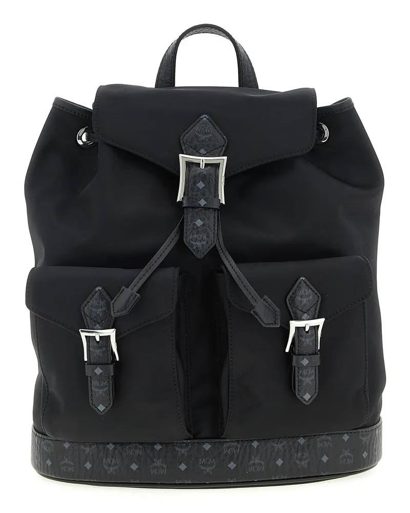MCM Arre' Small Rucksack Black