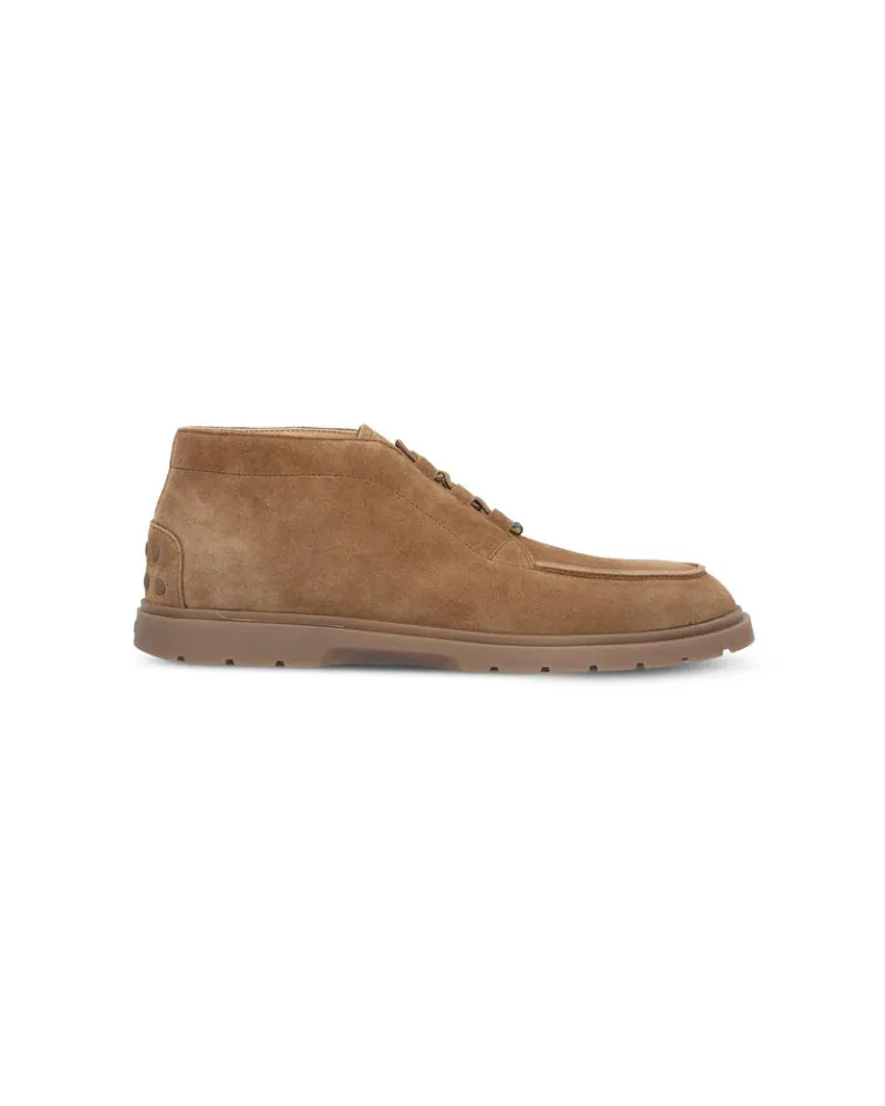 TOD'S Tod 's Wildleder Lederstiefel Brown