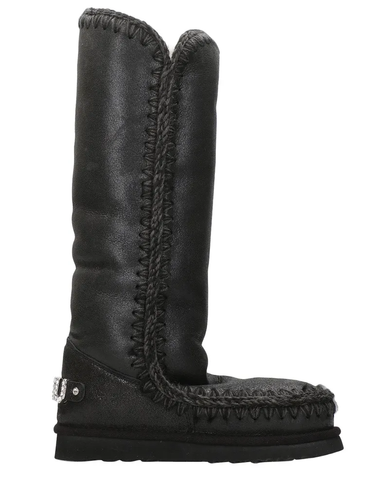 Mou Stiefel Schwarz Black
