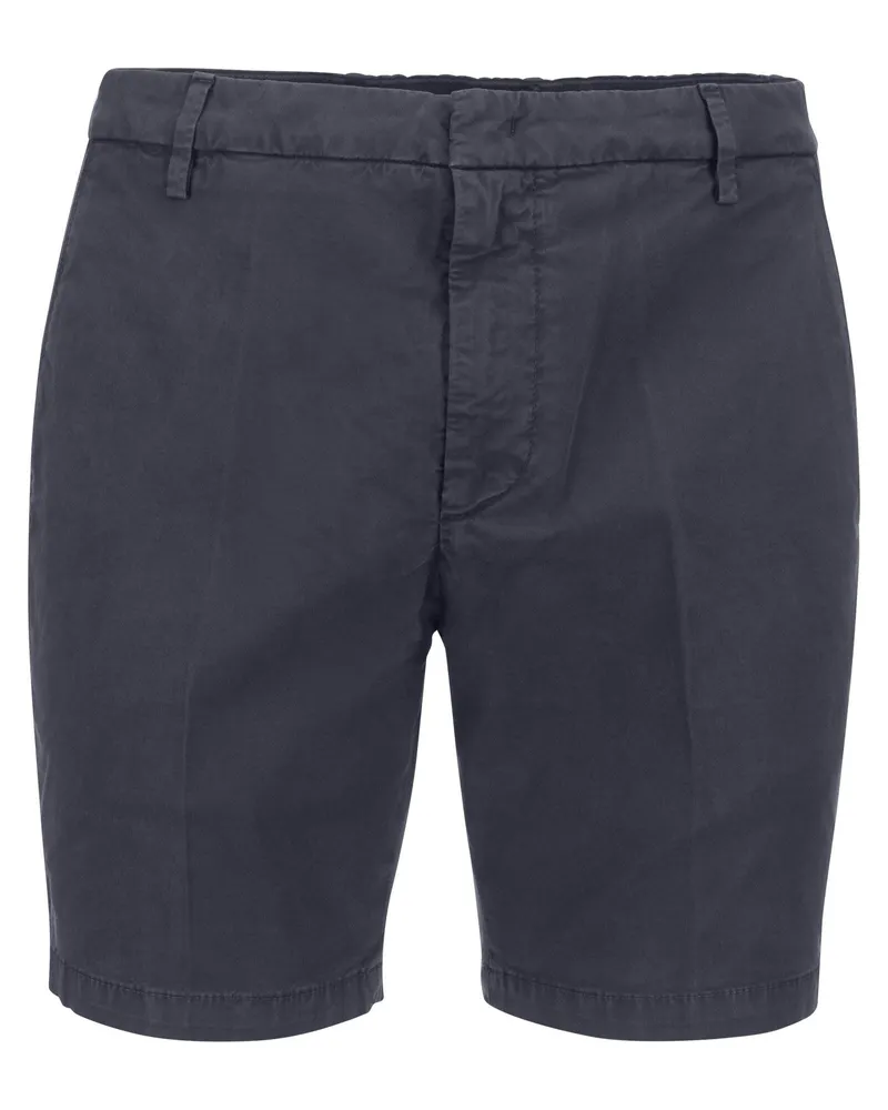 Dondup Donndup Manheim Cotton Mischshorts Nachtblau