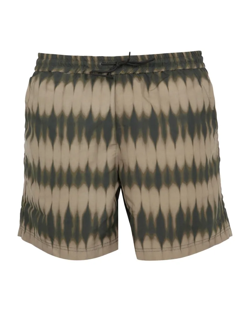 A.P.C. Badeanzug mit Druck Brown