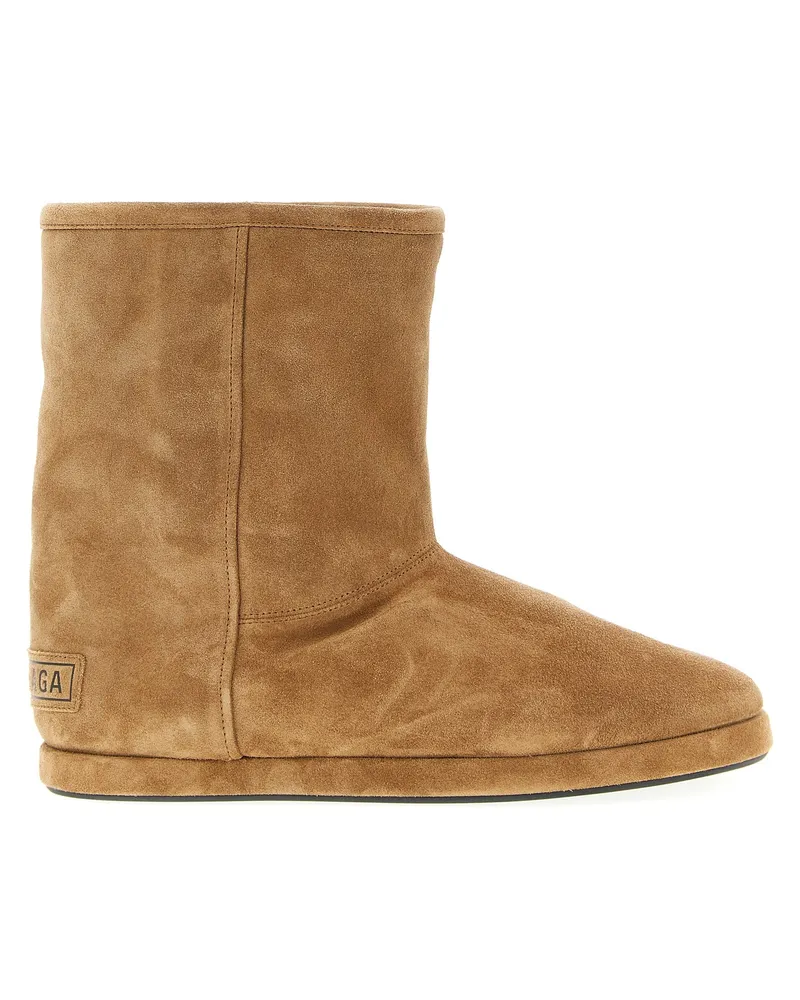 Balenciaga Alaska Soft' Stiefeletten Beige