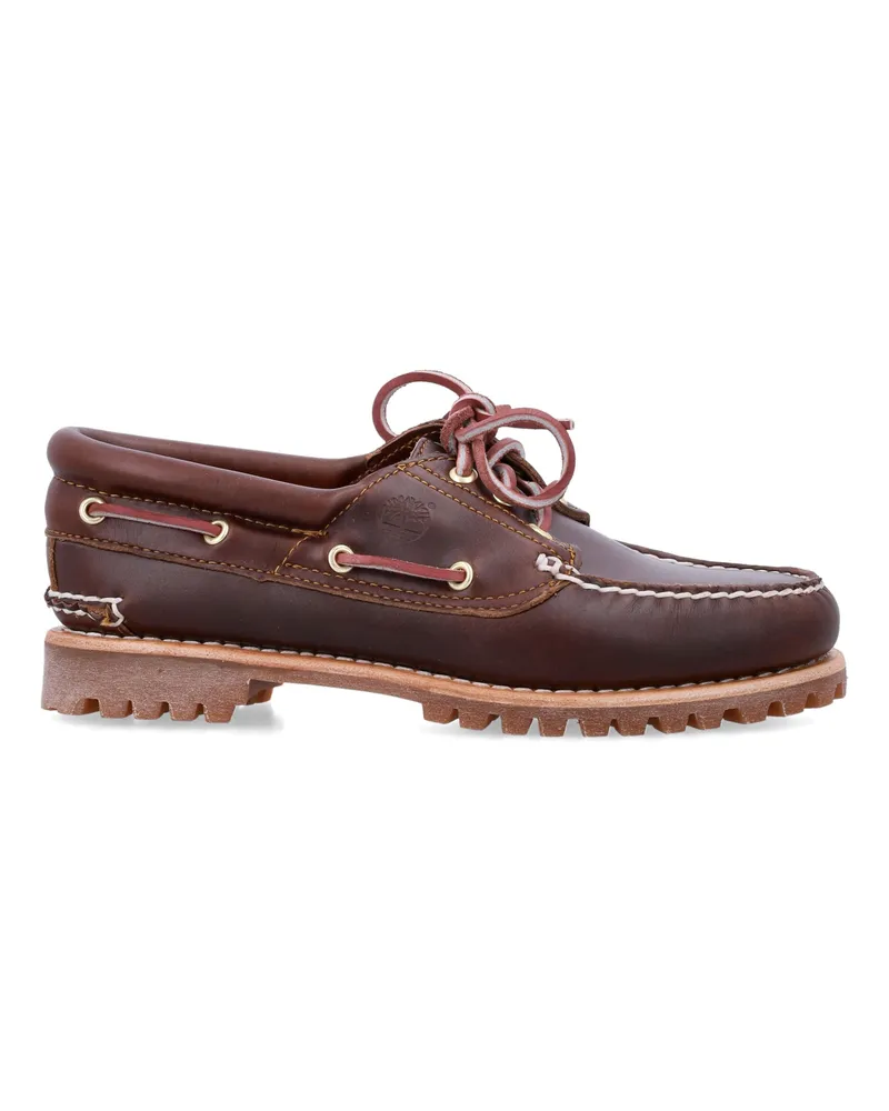 Timberland flache Schuhe braun Brown