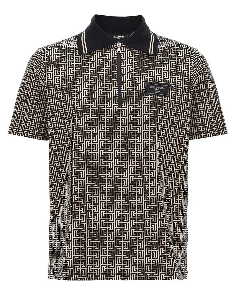 Balmain Pb' Polohemd White