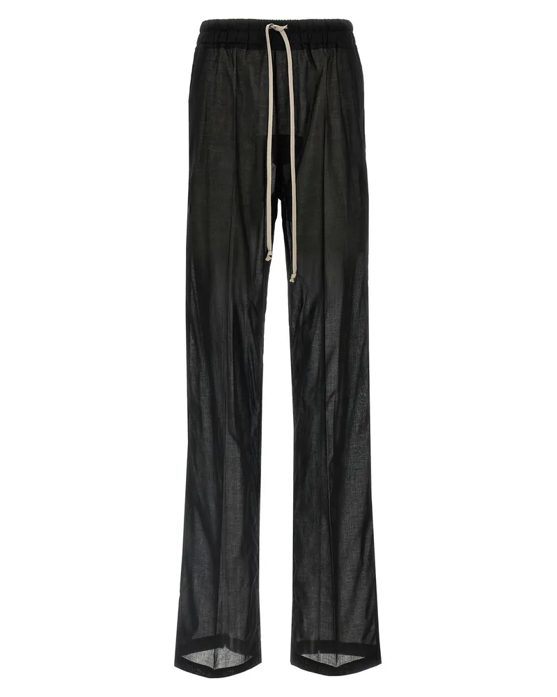 Rick Owens Dietrich Draw String' Hosen Black