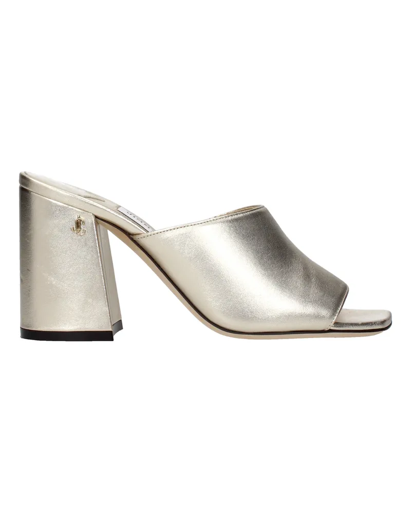 Jimmy Choo Skylah Damens Sandalen Gold/Champagner Leder -