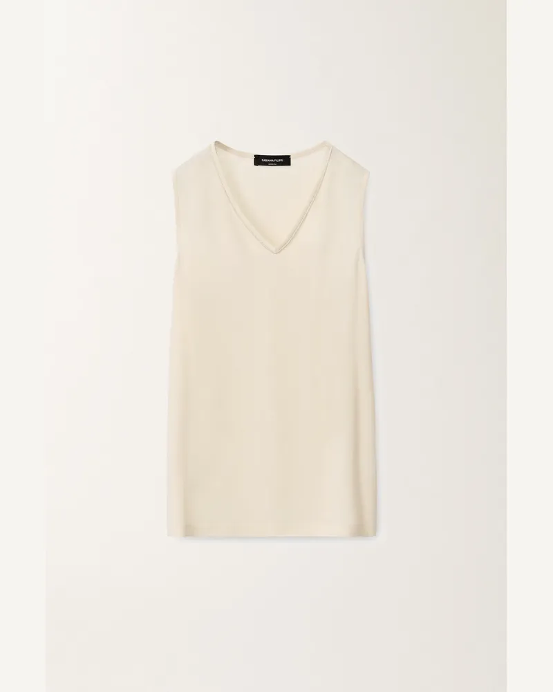Fabiana Filippi gegen Neck -Tanktop Yellow
