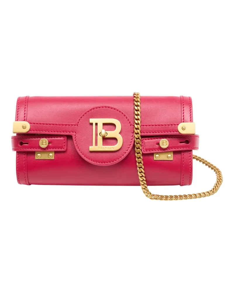 Balmain B Buzz 23 Umhängetasche  Leder Rosa Rosa