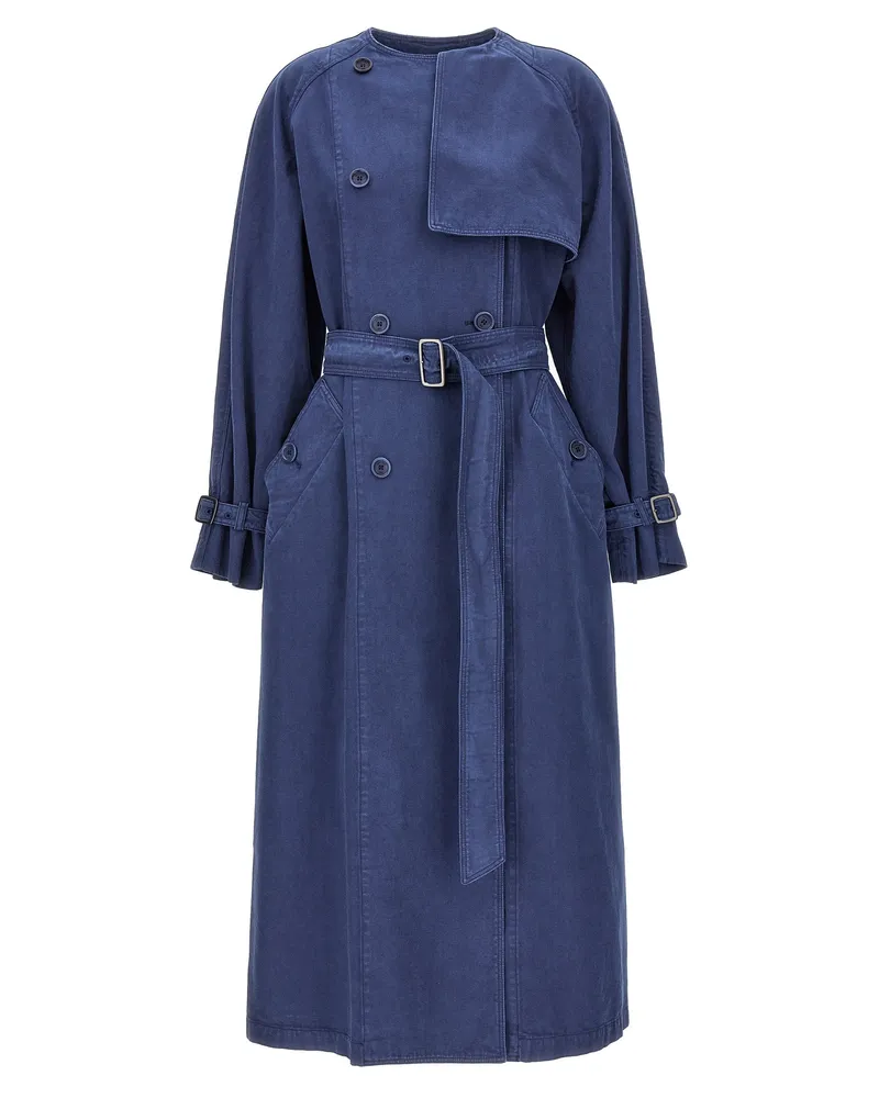 Max Mara Calao' Trenchcoat Blue