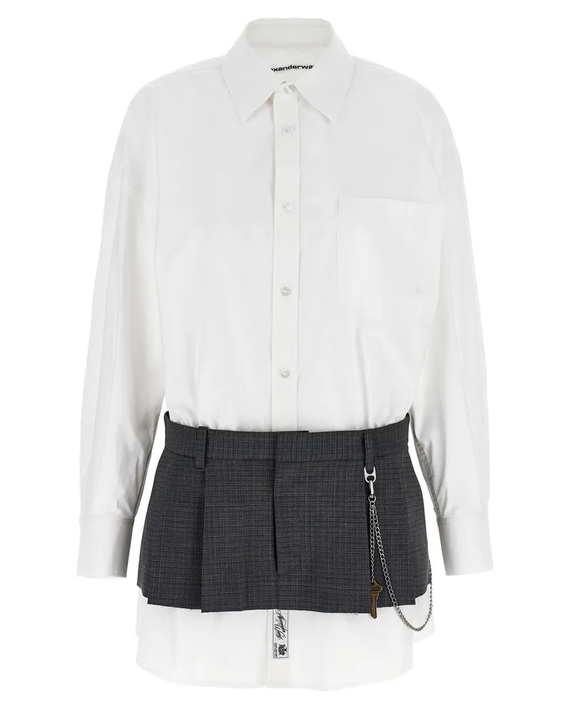 Alexander Wang Pre -Styled -Hemdkleid mit Kettenkleid' Kleid Multicolor
