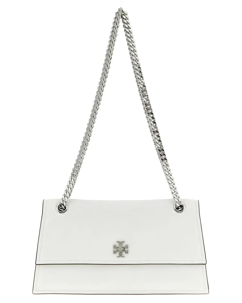 Tory Burch Kira Turnlock“ Umhängetasche White