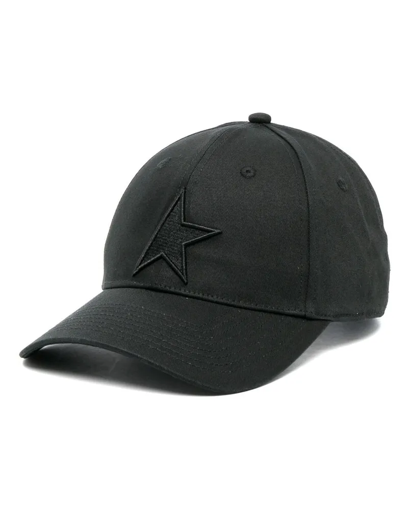 Golden Goose Baseballkappe mit -Logo Black