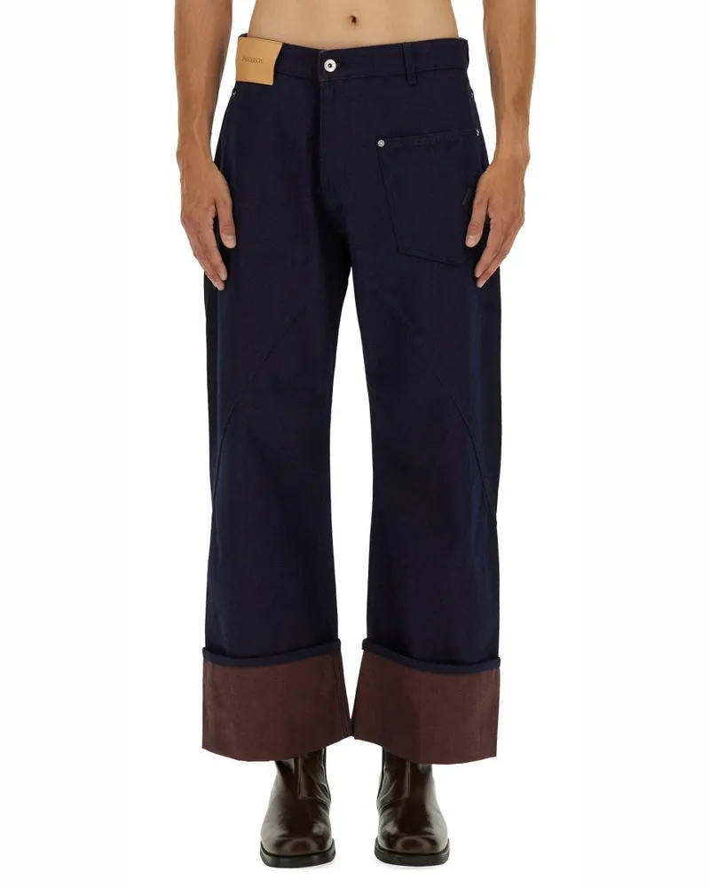 J.W.Anderson JW Anderson Twisted Workwear Jeans Blue