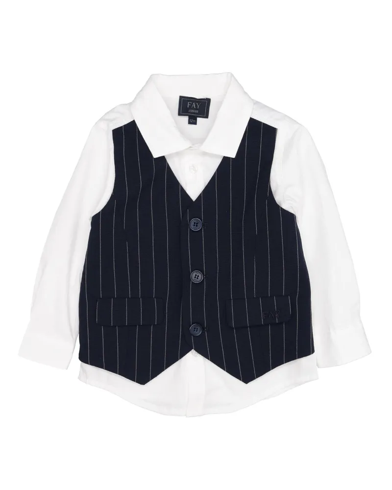 Fay Shirts weiß White