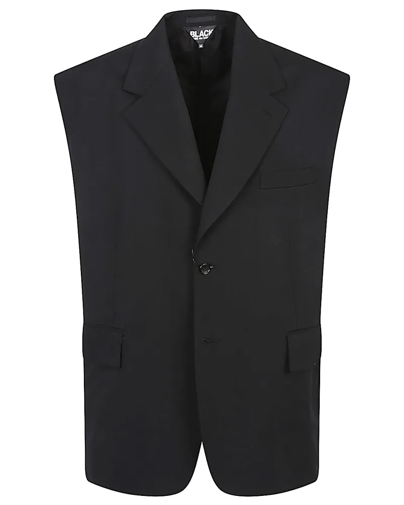 Comme des Garçons Comme des Garcons Wollmantel und Wolljacke Black