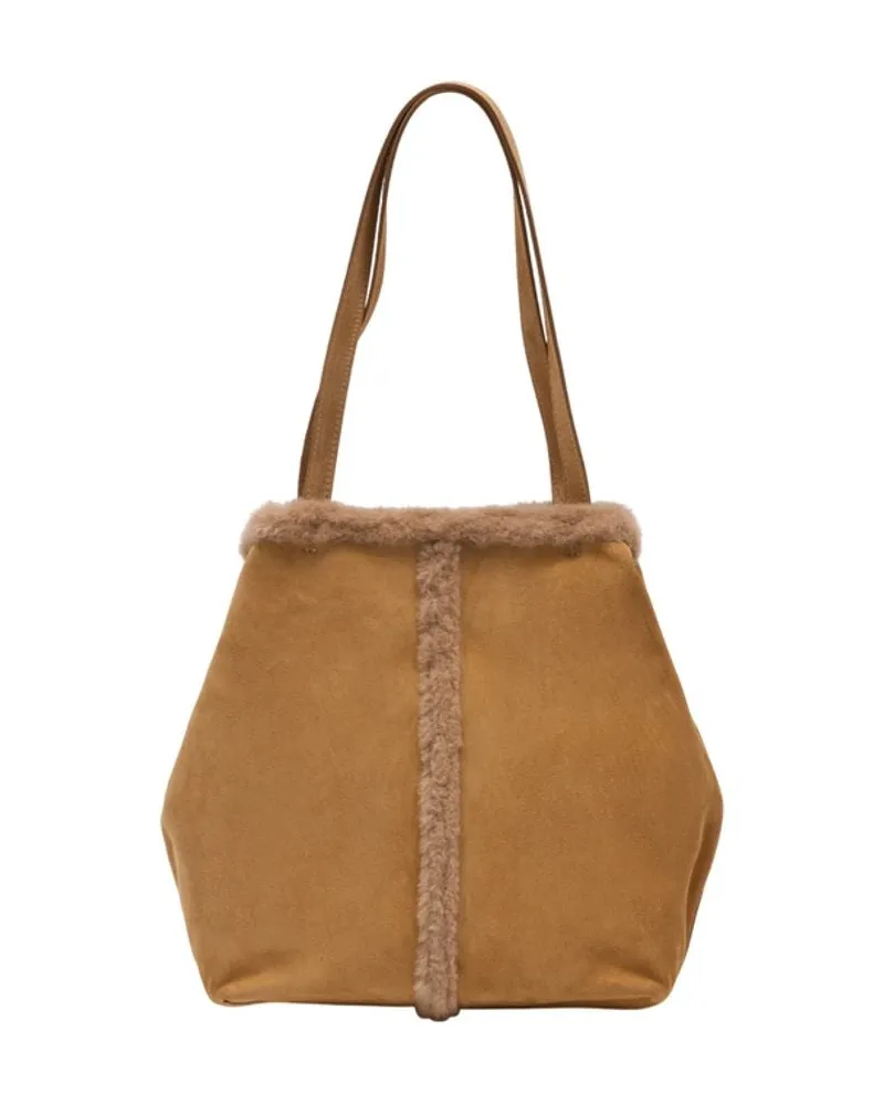 Vanessa Bruno Gm Shopper Tasche  Leder Braun Braun