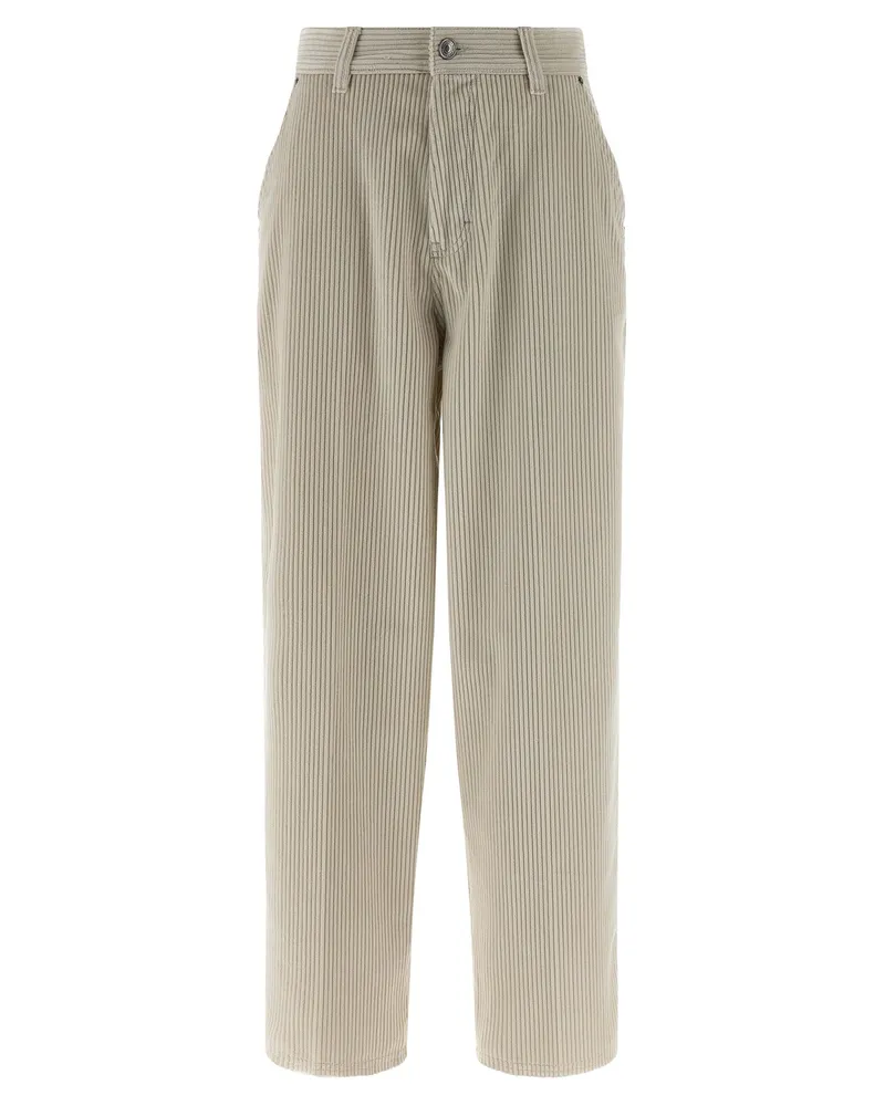 AMI Paris Cordhosen Beige