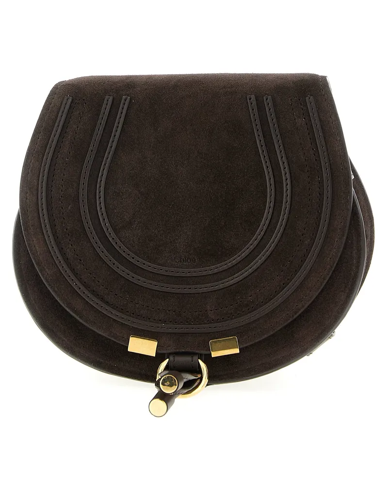 Chloé Marcie' kleine Crossbody -Tasche Brown