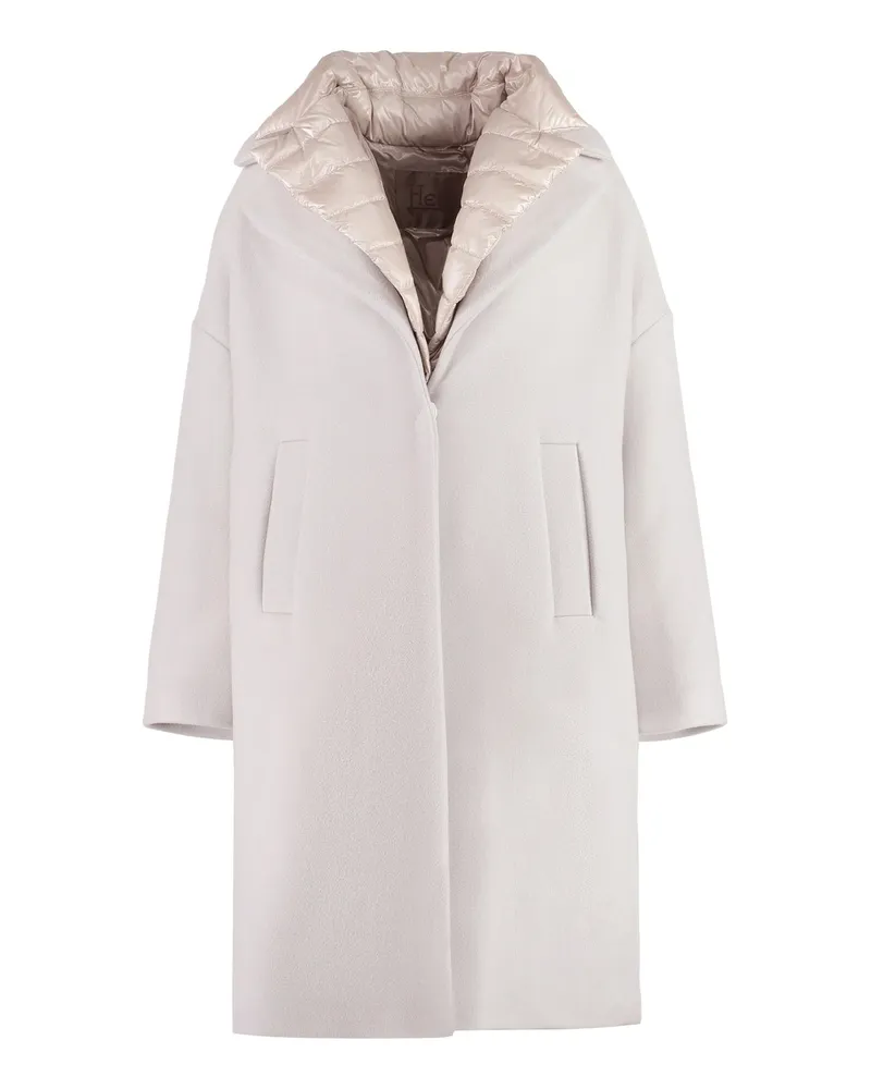 Herno Herno P Ed Übergroßer Mantel Pink