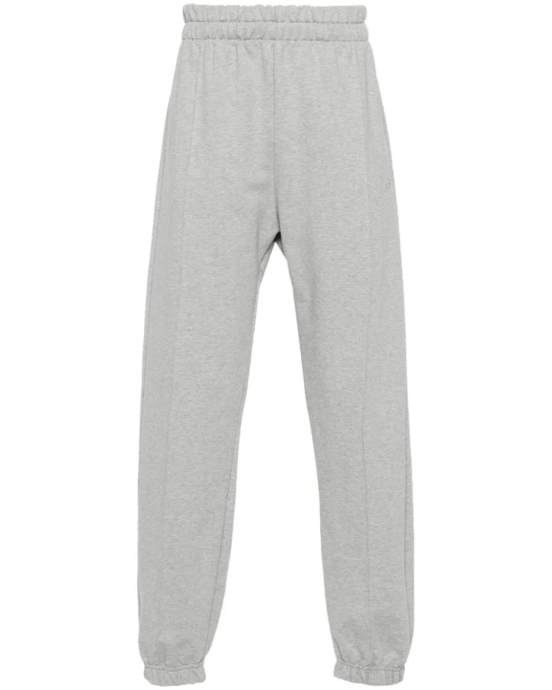 GCDS Baumwoll -Jogginghose Logo Grey