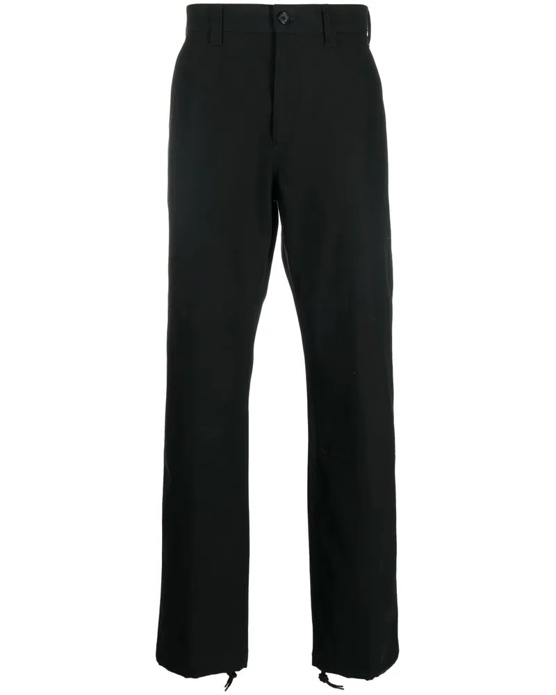 Alexander McQueen Alexander MC Königin Bio -Baumwollhose Black