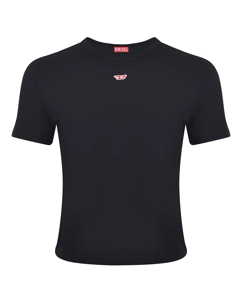 Diesel T -Shirt aus Baumwolle Black