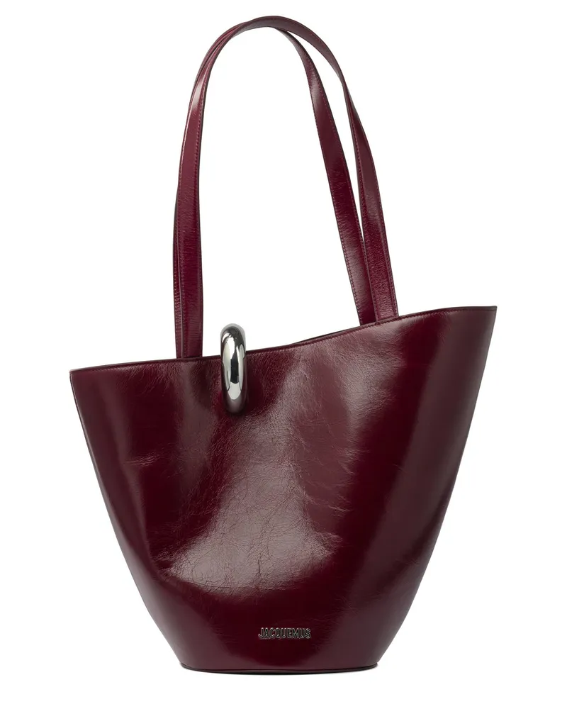 Jacquemus Le Bambola“ Umhängetasche Bordeaux
