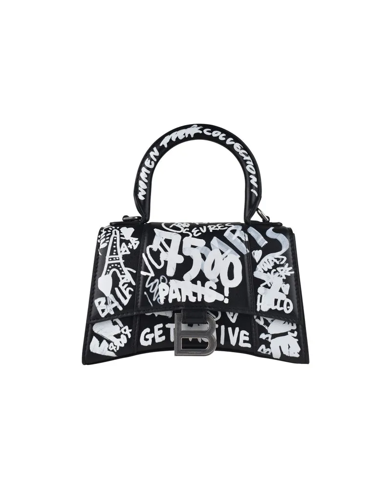 Balenciaga Sandglasgrafität Black