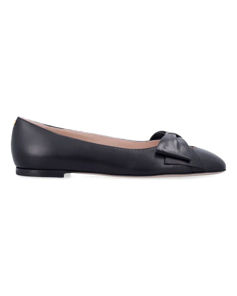 Valentino Garavani flache Schuhe schwarz Black