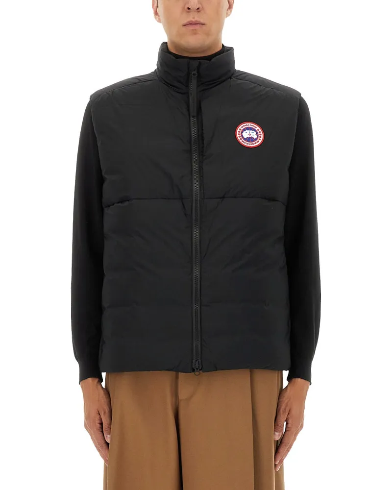 Canada Goose Lodge" Weste Black