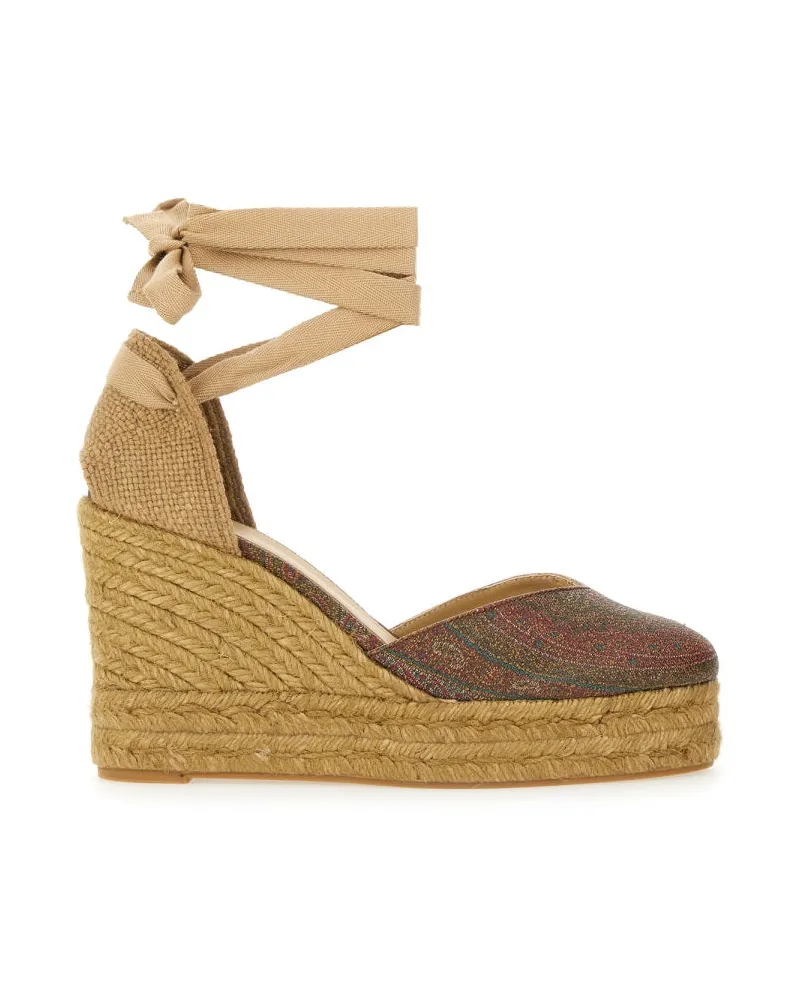Castañer Espadrille "Clear Etro Multicolour