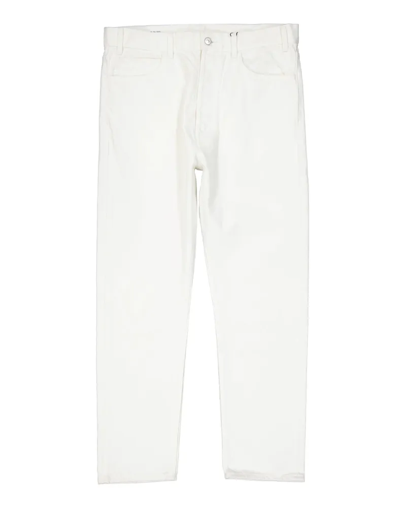 Celine Cotton Jeans Jeans White