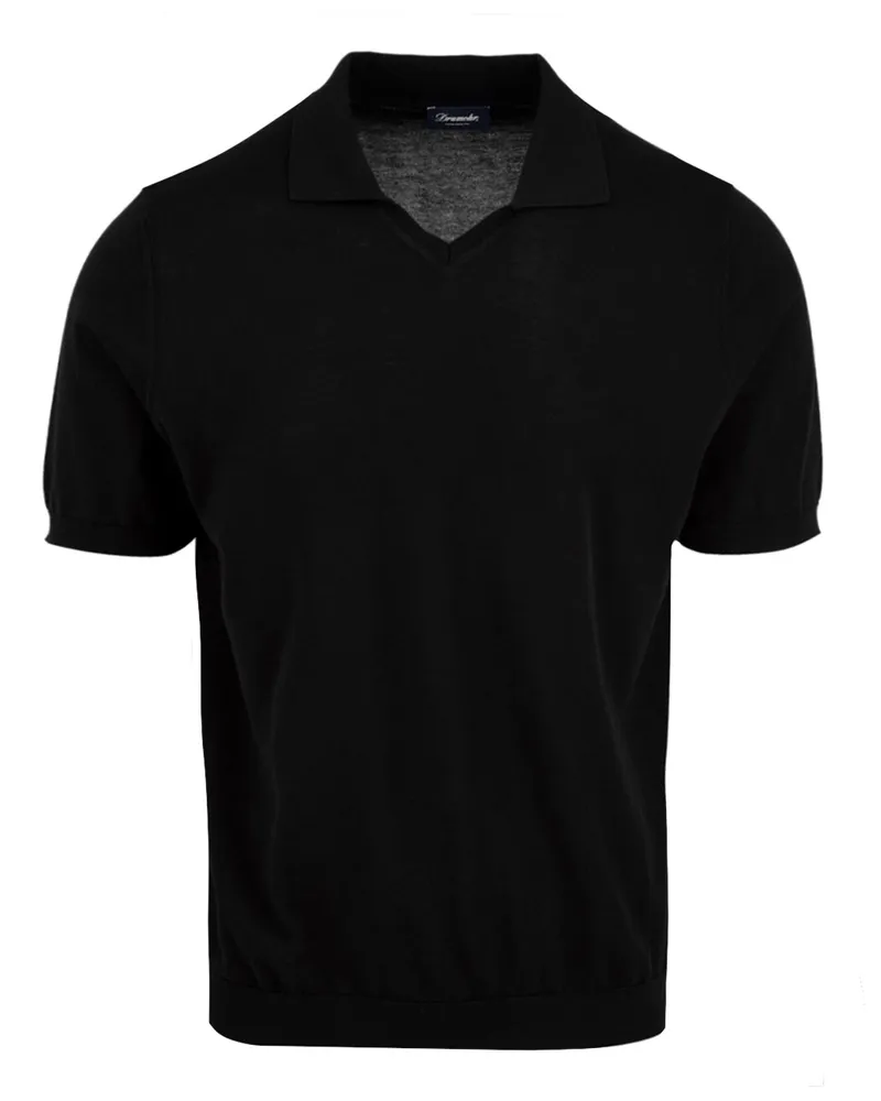 Drumohr  T -Shirts und Polos schwarz Black