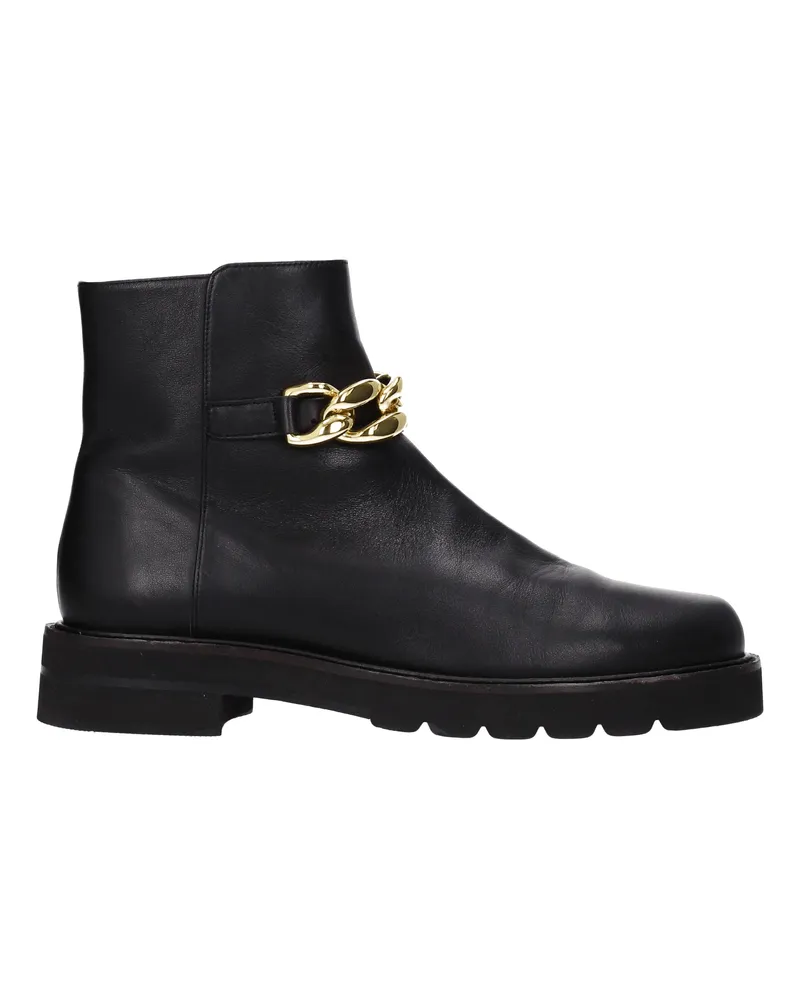 Stuart Weitzman Frauen 's Lederstiefel schwarz -