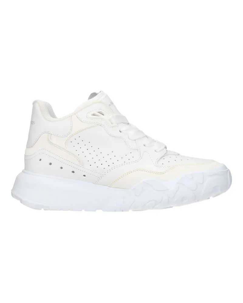Alexander McQueen Sneakers Frauen Leder weiß -