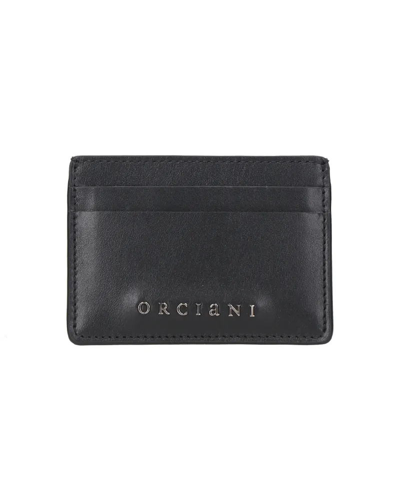 Orciani Geldbörsen Schwarz Black
