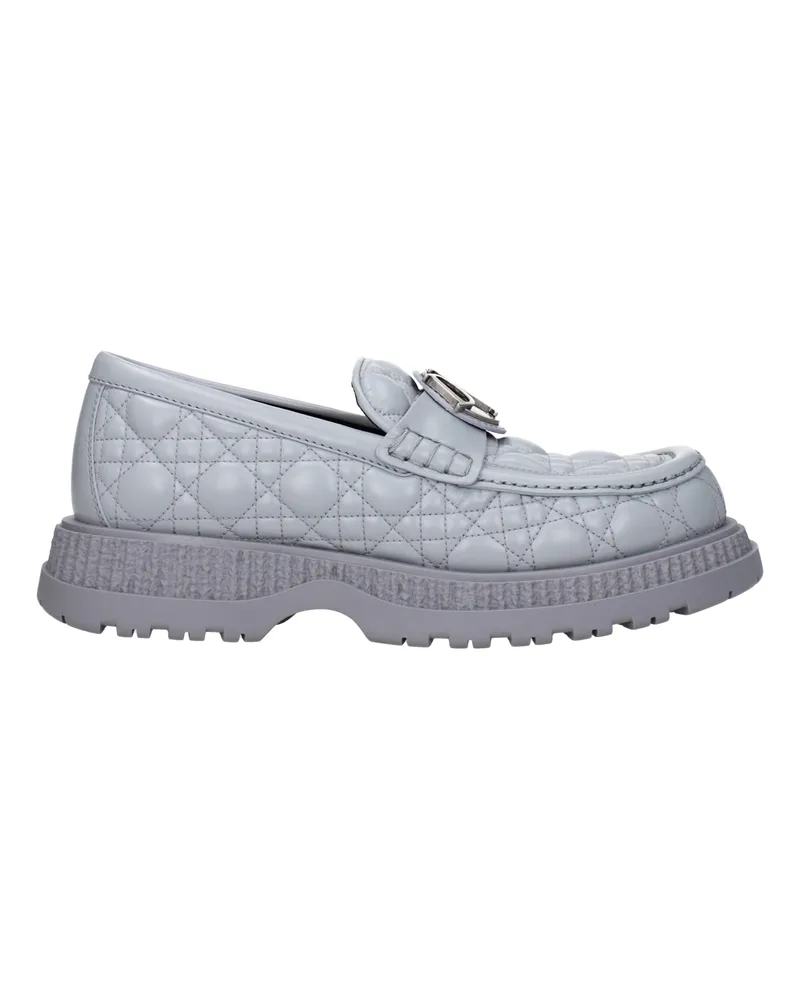 Dior Mocassini Buffalo Männer Haut grau -