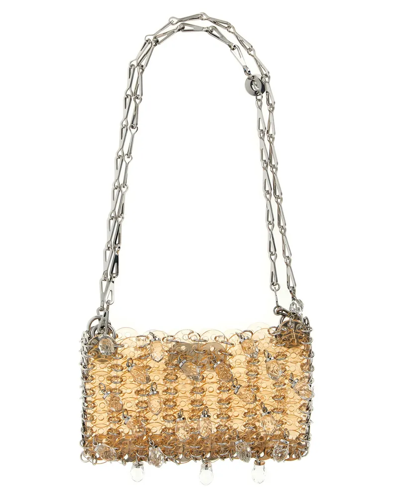 Paco Rabanne 1969 Nano Crystal Resin' Umhängetasche Pink
