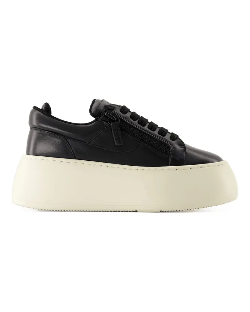 Giuseppe Zanotti GZ94 Maxi Sneakers  Leder schwarz Black