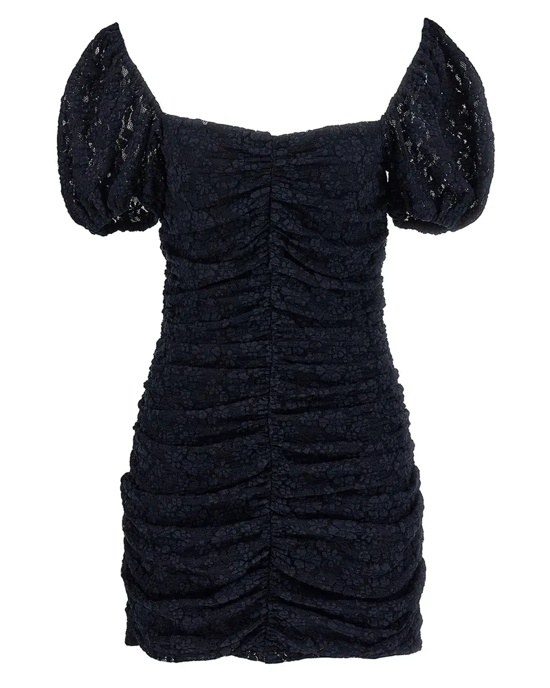 ROTATE Birger Christensen Drehen Sie Birger Christensen Lace Kleid Blue