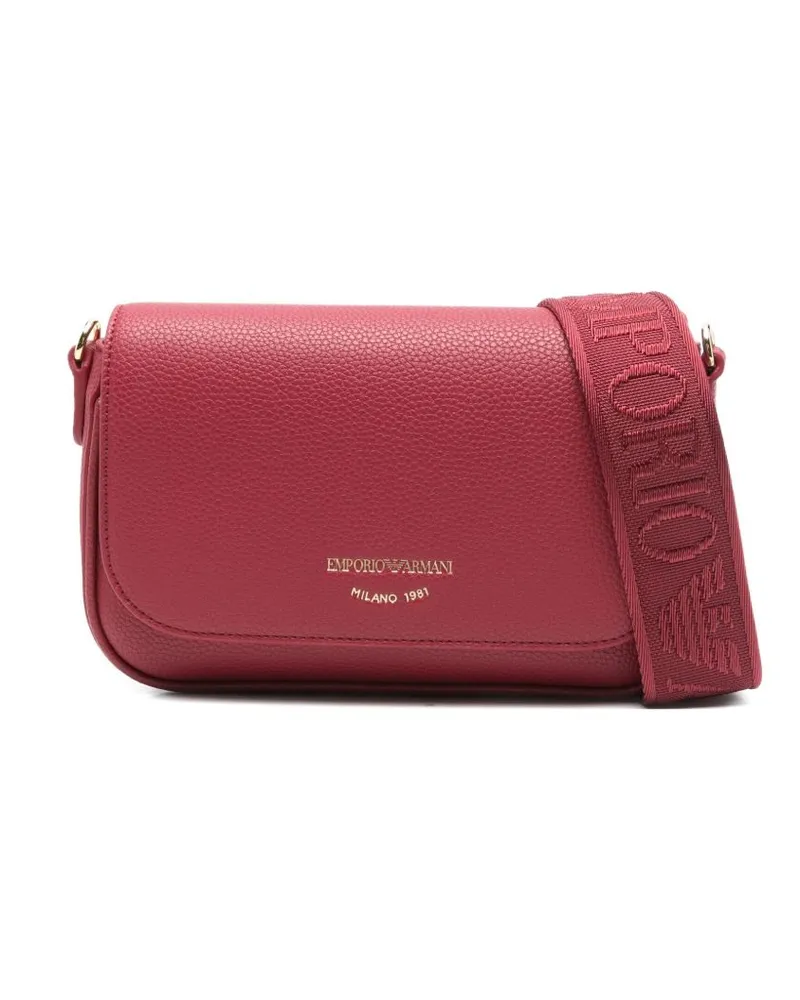 Emporio Armani Crossbody Mini -Tasche Bordeaux