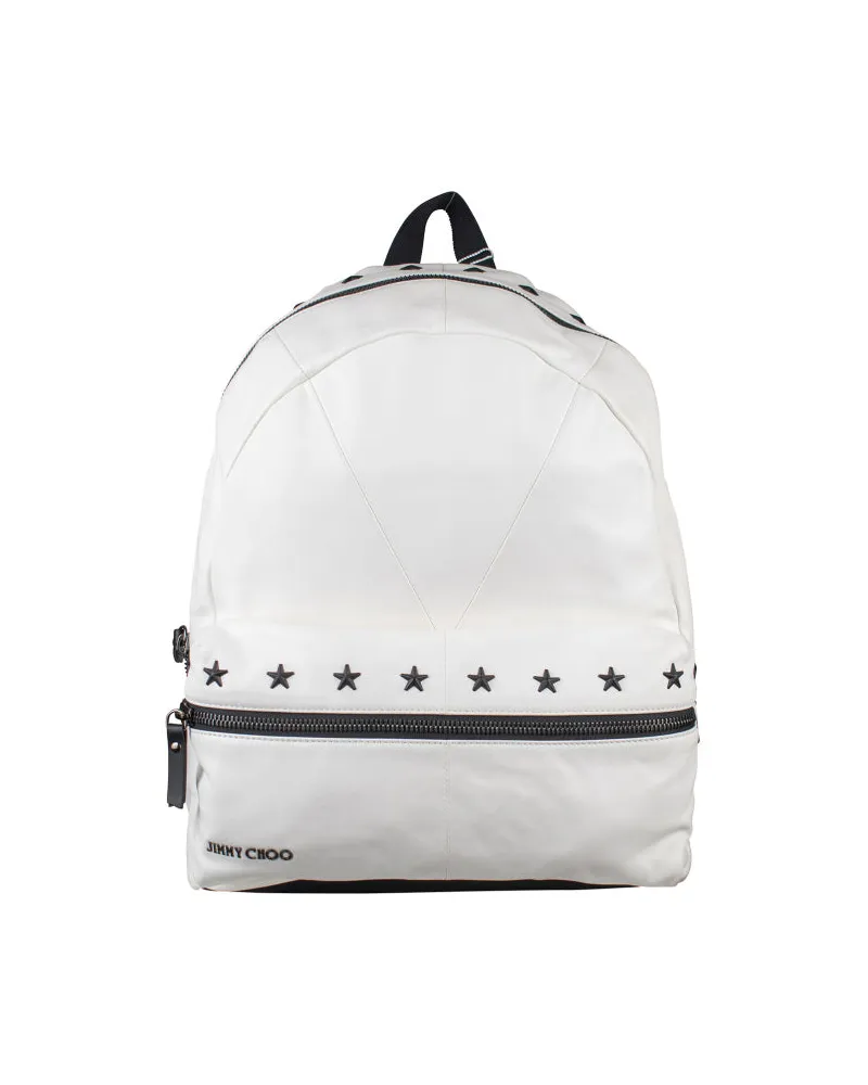 Jimmy Choo Wilmer Rucksack White