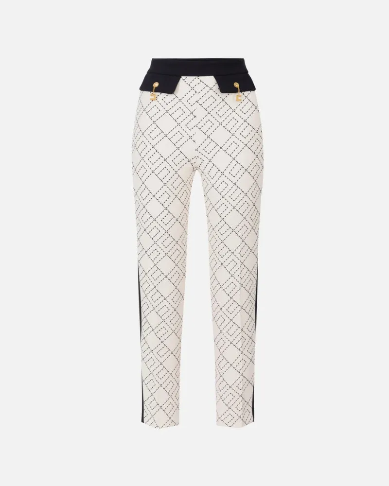 Elisabetta Franchi bi Farbhose Latte
