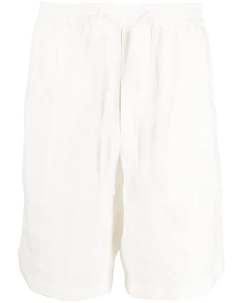 Emporio Armani Leinenhose White